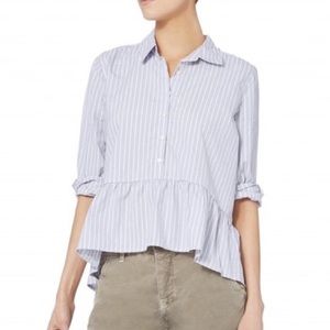 LAST CALL ❗️Anthropologie Trovata Peplum Blouse